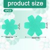 ALLY-MAGIC Pot and Pan Protectors Set, 4PCS Felt 2 Different
