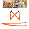 4PCS Forklift Lifting Moving Strap Furniture Transport Belt Shoulder Forearm