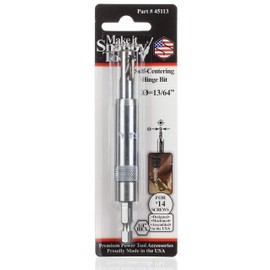 Snappy Tools 13/64 Inch Self-Centering Hinge Bit #45113