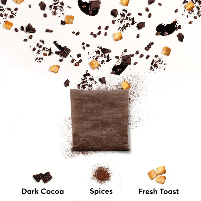 50 Premium Indian Monsoon Coffee Bags by Dualit - Compostable