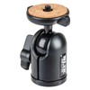 SLIK SBH-120 Large Compact Ballhead, Supports 6.6 lbs, lbs., Black