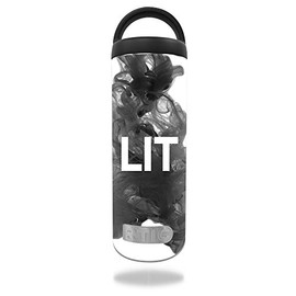 MightySkins Skin Compatible with RTIC 18oz Bottle (2016) – Lit | Protective, Durable, and Unique Vinyl Decal wrap Cover | Easy to Apply, Remove, and Change Styles | Made in The USA