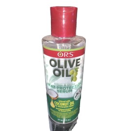 ORS Olive Oil Heat Protection Hair Serum infused with Coconut Oil for Restorative...