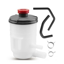 Hulyxayfave Power Steering Reservoir Kit Fits for Honda Accord L4 2.4L 2003 2004 2005 2006 2007 Replace 53701-SDA-A01, with Suction Line Hose & Return Line Hose and Tank