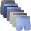BAMBOO COOL Boys' Underwear Boxer Briefs Breathable and Soft 6-Pack