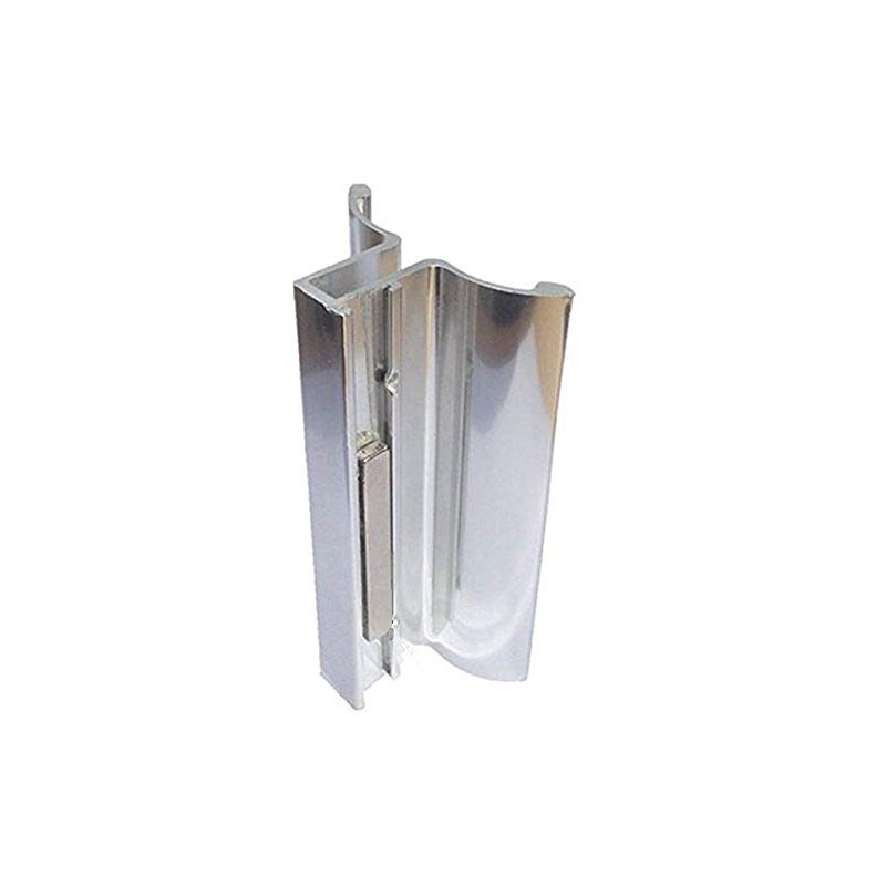 Gordon Glass® 3-3/4" Bright Chrome Frameless Shower Door Handle with