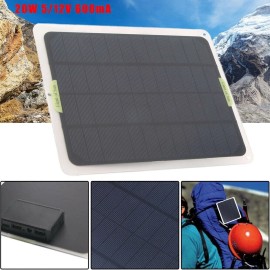 Unbranded 20W Solar Panel 12V Trickle Charge Battery Charger For Maintainer Marine RV Car