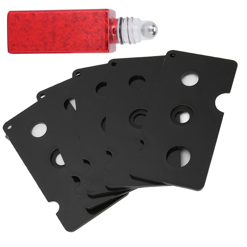 Essential Oils Key Tool, 5Pcs Universal Rectangular Essential Oil Bottle