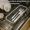 Ceiteo 2Pcs Dishwasher Baskets, Stainless Steel Mesh Drain for Kitchen