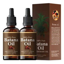2pcs Aceite De Batana For El Crecimiento Del Cabello Con