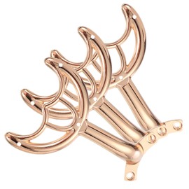 PATIKIL Ceiling Fan Blades Arms Replacement, 3 Pcs 52" Fan Blade Replacement Parts Mounting Bracket Kit for Replacing the Worn Fan Blades, French Gold