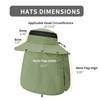 Sun Hat for Working Outdoors Men UPF 50 Protection Waterproof