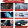 ABS Wheel Speed Sensor 2Pcs: Rear Left & Right Compatible