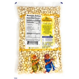 Asian Kitchen Daliya Split (Roasted Split Chickpeas Dalia) 400g (14oz) ~ All Natural | Vegan | Indian Origin