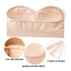 PRETTYWELL Strapless Bra for Women Comfort Non-Slip Seamless Padded Bandeau