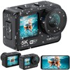 Somikon Mini Underwater Camera: Mini Action Cam with 5K Resolution,