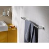 emco Flow Bath Towel Holder (800 mm) in Black -