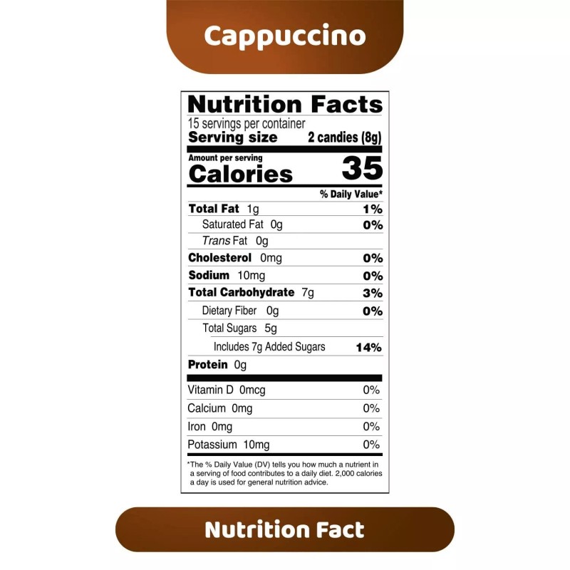 Kopiko Cappuccino Candy 4.23 oz (Pack of 12)