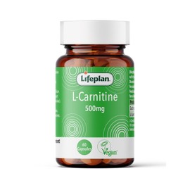 Lifeplan L-Carnitine Energy Support Supplement 60 Capsules