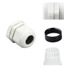 Pack of 50 Cable Glands, Cable Grommet, IP68 Waterproof, Fire