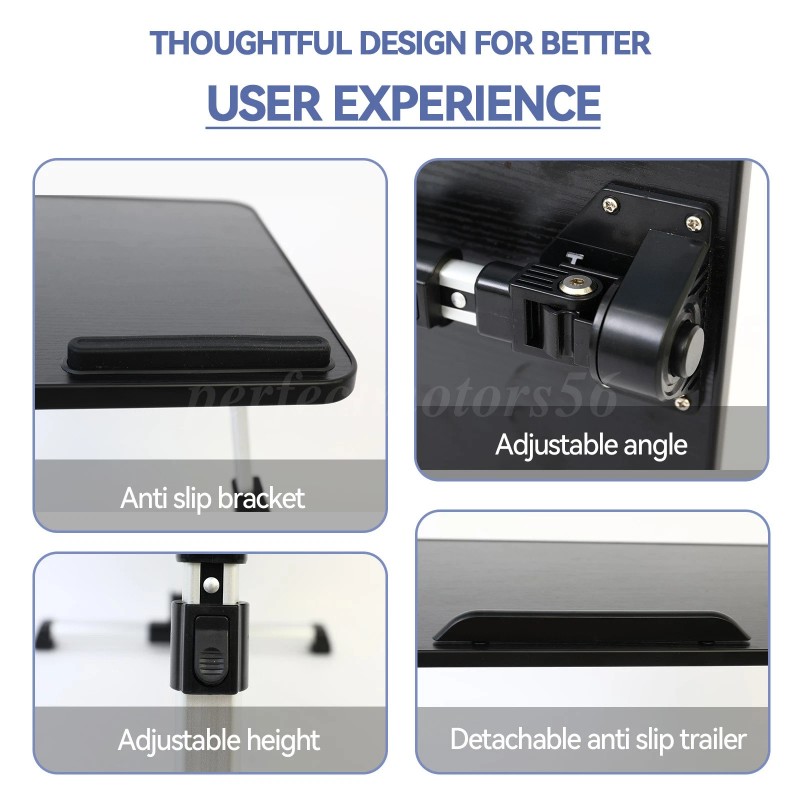 Universal Adjustable Foldable Laptop Table Stand Lap Sofa Bed Tray