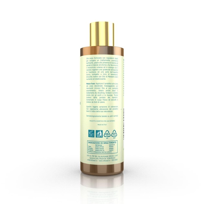 Reflower Invigorating Body Oil 200ml