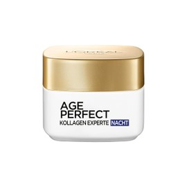 L'Oréal Paris Firming Night Cream for Mature Skin, Anti-Ageing Moisturiser Against Age Spots, with Collagen AS Fragments, Age Perfect Pro Collagen Expert, 50 ml