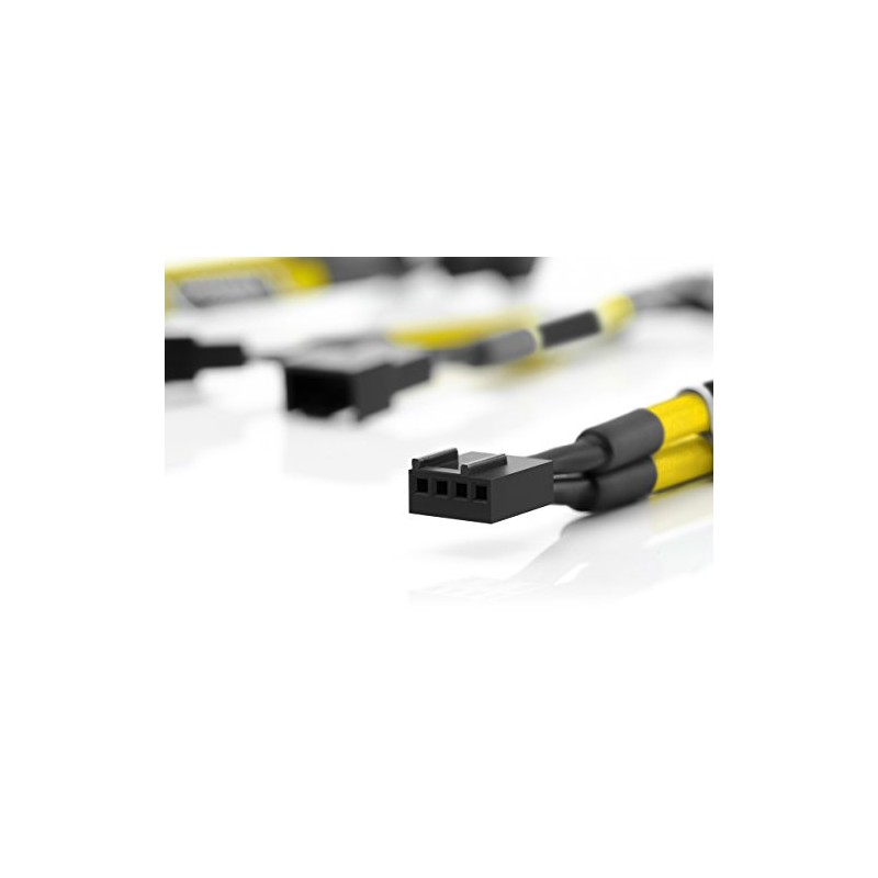 Noctua NA-SYC1 chromax.Yellow, 4-Pin Y-Cables (Yellow)