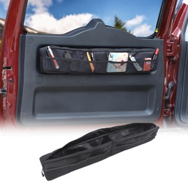 Fgtagtal Car Trunk Organizer Compatible with Toyota FJ Cruiser 2007-2021, Back Door Panel Storage Organizer Multi-Compartment Oxford Cloth Car Storage Bag Space Saving (1PCS-Storage Organizer)
