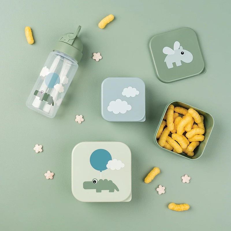 Done by Deer 1236403 Snackdosen 3er Set - Happy Clouds