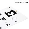 PECULA Eye Chart for Exams - Snellen Wall Chart 20