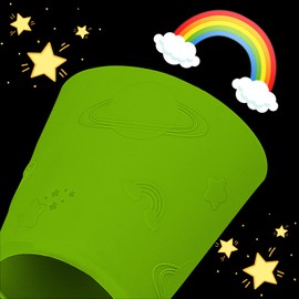 Carperipher 6 Pack Kids Cups with Rainbow Silicone Sleeves, 12oz 304 Stainless Steel Kids Cups with Lids and Straws, Travel Tumbler, Spill Proof Toddler Cups for Cold/Hot Drinks