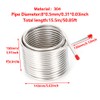Cooling Coil Pipe, Stainless Steel Immersion Wort Chiller Cooling Coil