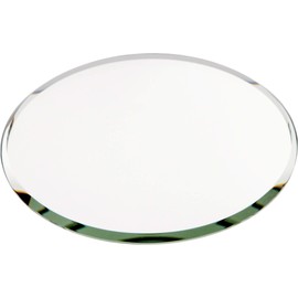 Plymor Round 3mm Beveled Glass Mirror, 4 inch x 4 inch (Pack of 3)