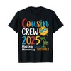 Cousin Crew 2025 Summer Vacation Beach Family Trip Matching T-Shirt