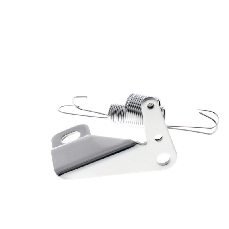 Speedway Motors Carburetor Bracket with Dual Throttle Return Springs, Polished