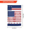 Make Americans Kind Again Garden Flag,Vertical Double Sided Yard Sign,Small
