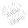 Jauhmui Wall Shelf No Drilling 2 Pieces, Wire Wall Basket
