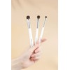 Samcos 3-Piece Set, Eye Shadow Brush, Makeup Brush, Ultra Soft,