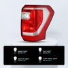 TUSDAR Taillight Assembly for 2018-2022 Ford Expedition Pickup Rear Tail