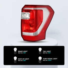 TUSDAR Taillight Assembly for 2018-2022 Ford Expedition Pickup Rear Tail Light Right Passenger Side