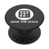 Save The Stick Art | Manual Transmission Three Pedals Gift