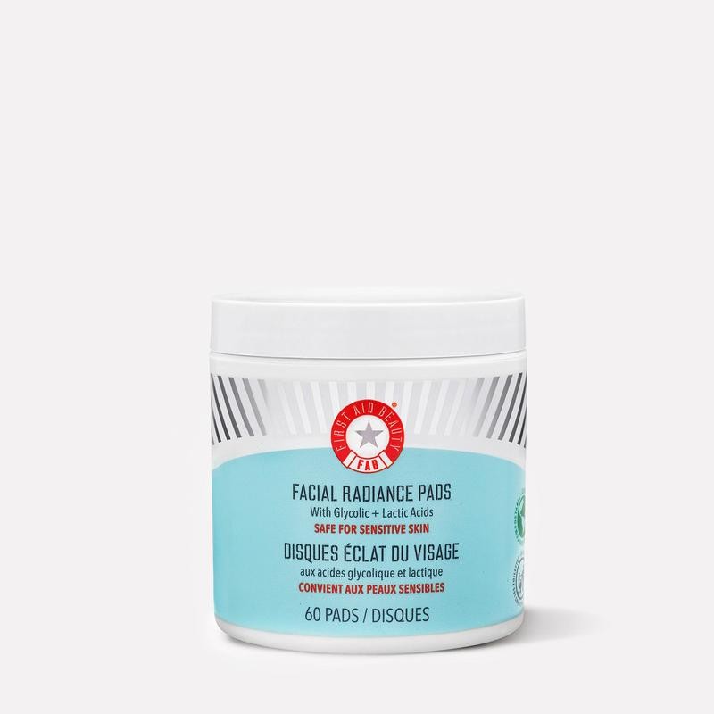 Facial Radiance Pads with Glycolic + Lactic Acids:_28 pads