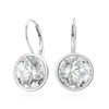 LANBEIDE Sterling Silver Leverback Hoop Earrings for Women