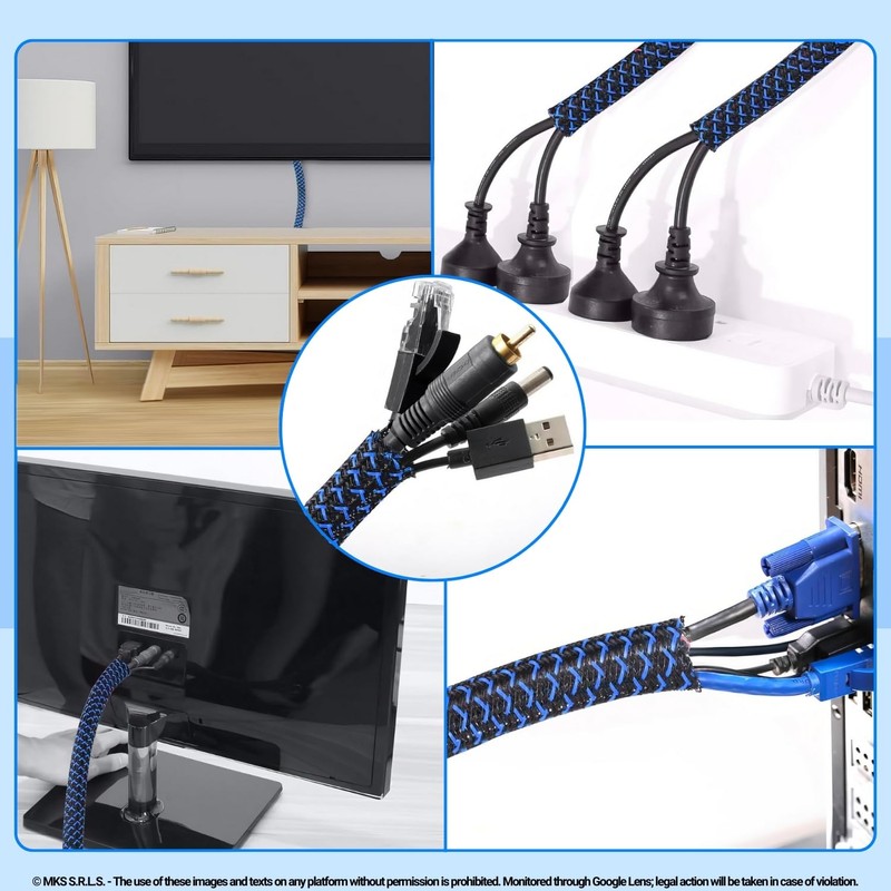 MarketConnect® Self-closing cable conduit, diameter 6 mm, length 8 m,