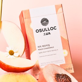 O'sulloc [오설록]피치 캐모마일 20입 (원산지:상세설명참조) [Osulloc] Peach Chamomile 20 Bags (Origin: Refer to Detailed Description)