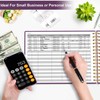 HAUTOCO Hardcover Accounting Ledger Book for Small Business Bookkeeping Horizontal
