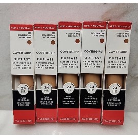 COVERGIRL 5 Covergirl Outlast Extreme Wear Concealer- Golden Tan #857