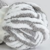 HOMBYS Chunky Chenille Yarn for Hand Knitting,Bulky Large Fulffy Yarn,Thick