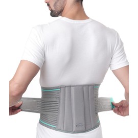 Tynor Lumbo Sacral Belt, Grey, Small, 1 Unit